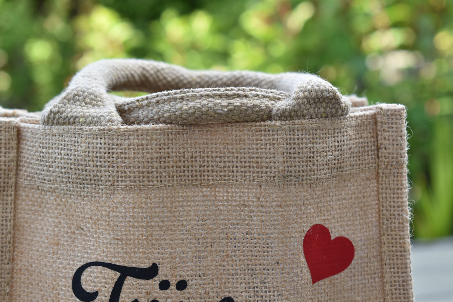 Personalisierbare Geschenktasche mit der Aufschrift "Für dich",