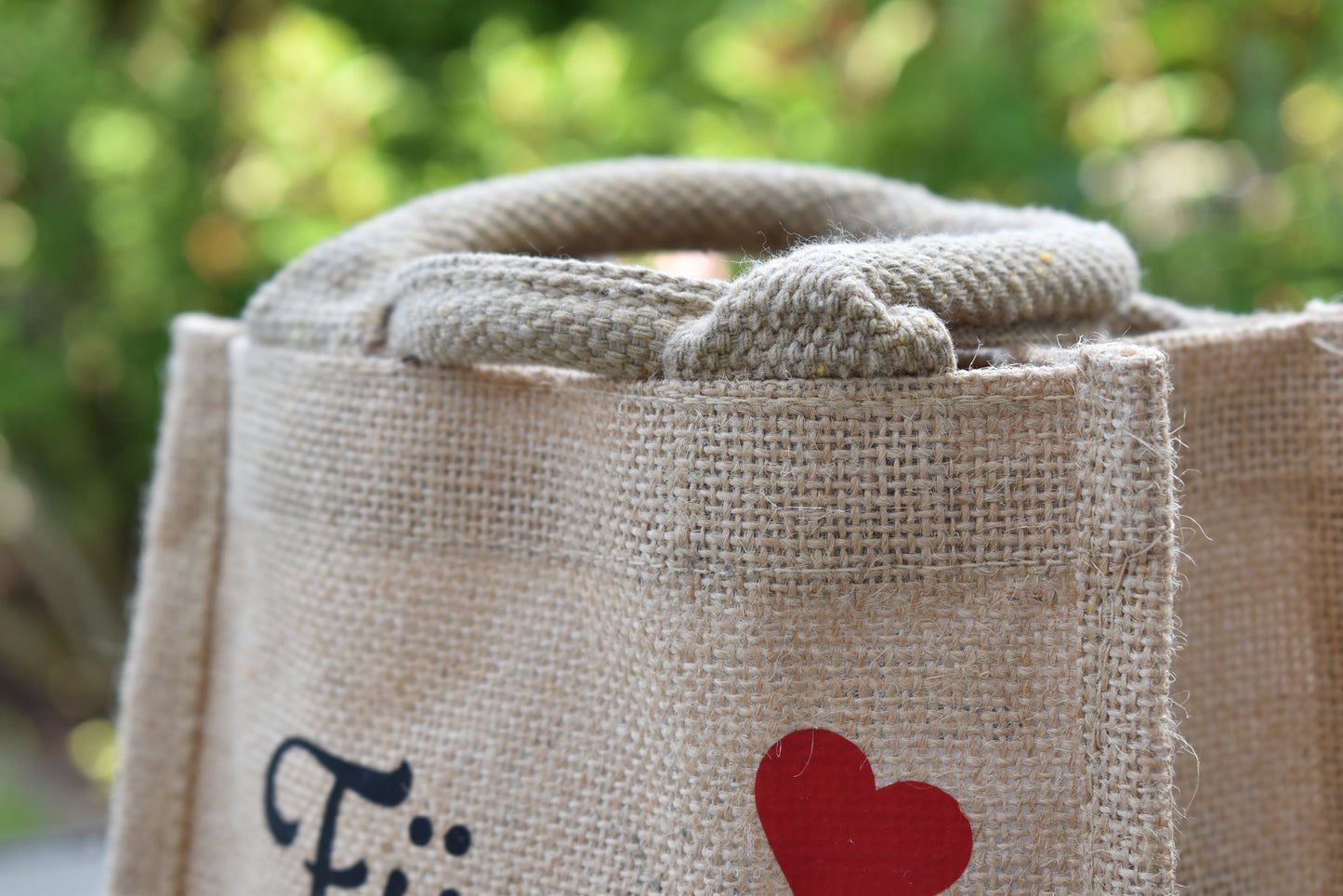 Personalisierbare Geschenktasche mit der Aufschrift "Für dich",