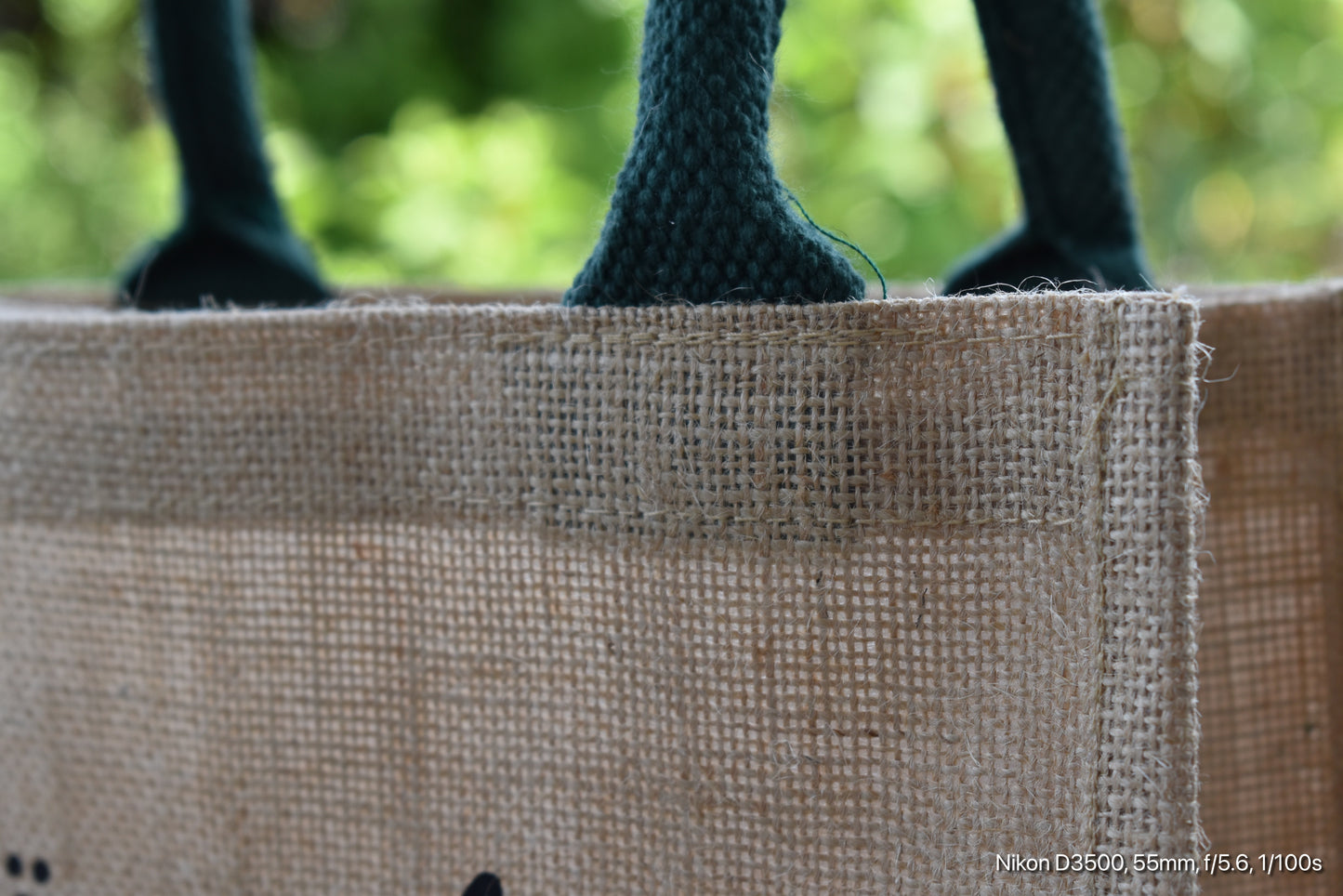 Personalisierbare Geschenktasche aus Jute „Gönne dir eine Auszeit“
